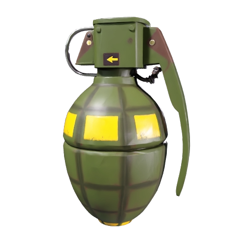 In-game 3D model: Frag grenade