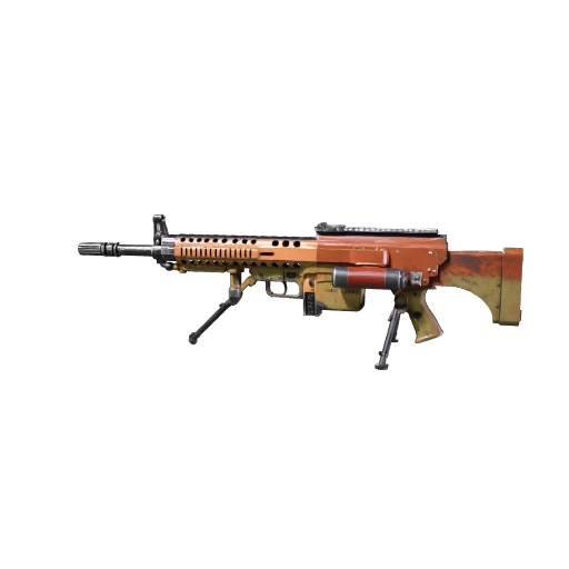 In-game 3D model: VRG LMG